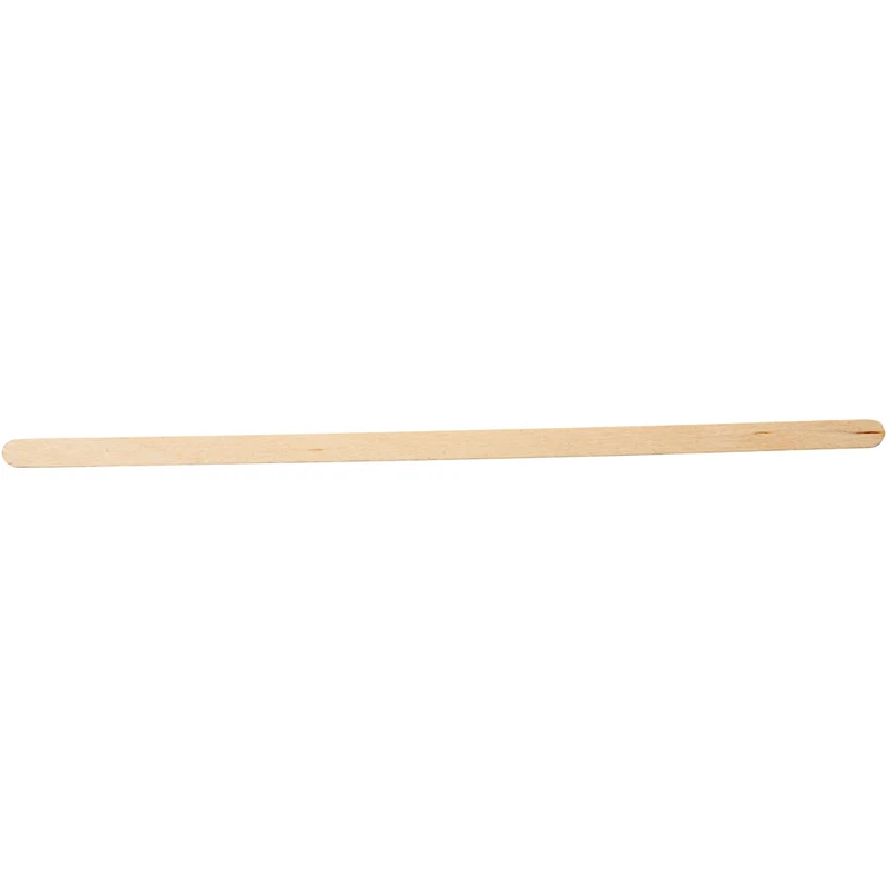 Eisstiele, L 19 cm, B 6 mm, Natur, 30 Stk/ 1 Pck [HOB-563041]