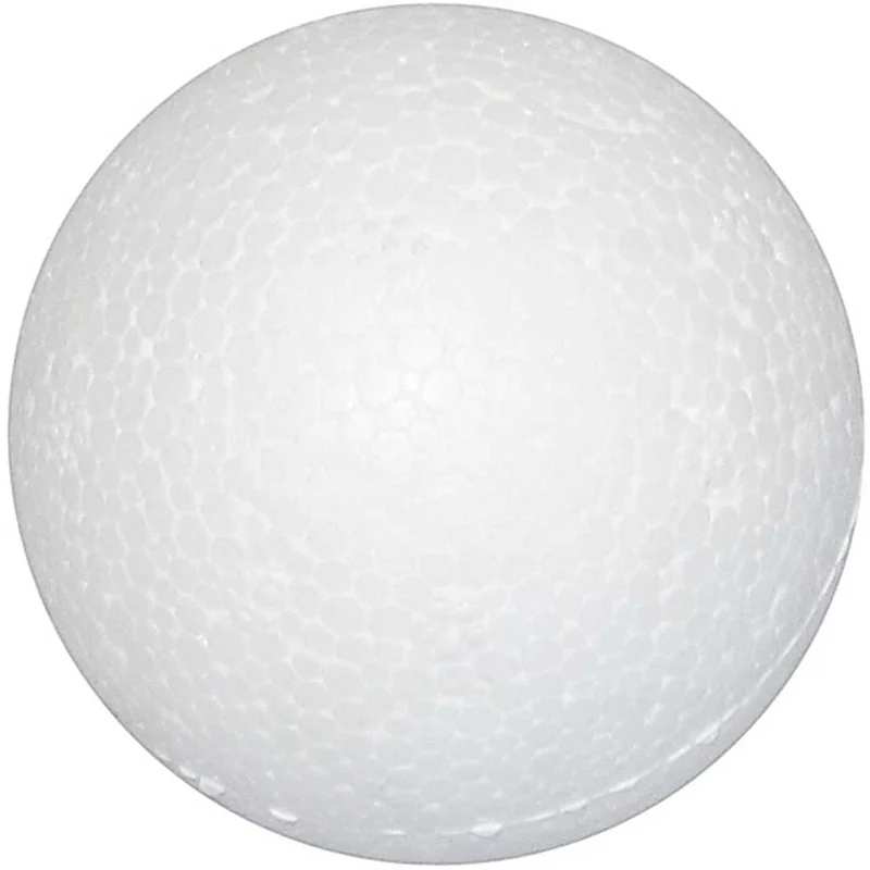 Styropor-Kugeln, D 3 cm, Weiß, 100 Stk/ 1 Pck [HOB-543012]