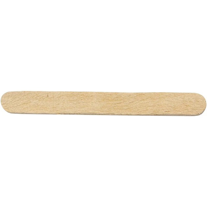 Eisstiele, L 5,5 cm, B 6 mm, Natur, 400 Stk/ 1 Pck [HOB-563021]