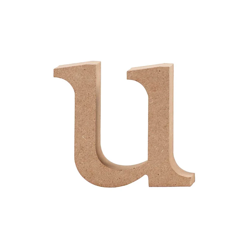 Buchstabe, u, H 8,5 cm, Dicke 2 cm, 1 Stk [HOB-56260]