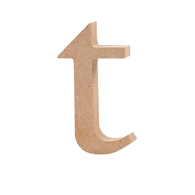 Buchstabe, t, H 10 cm, Dicke 2 cm, 1 Stk [HOB-56259]