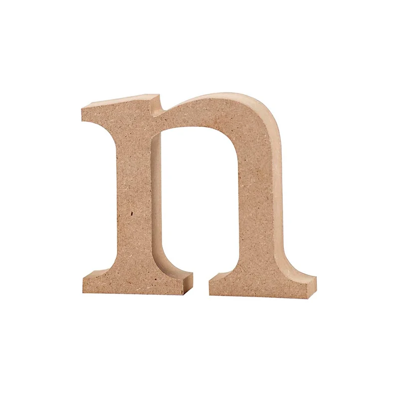 Buchstabe, n, H 8 cm, Dicke 2 cm, 1 Stk [HOB-56253]