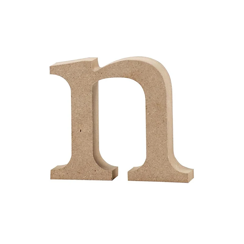 Buchstabe, n, H 8 cm, Dicke 2 cm, 1 Stk [HOB-56253]