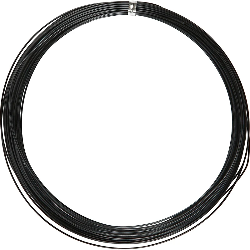 Aluminiumdraht, rund, Dicke 1 mm, Schwarz, 16 m/ 1 Rolle [HOB-518311]