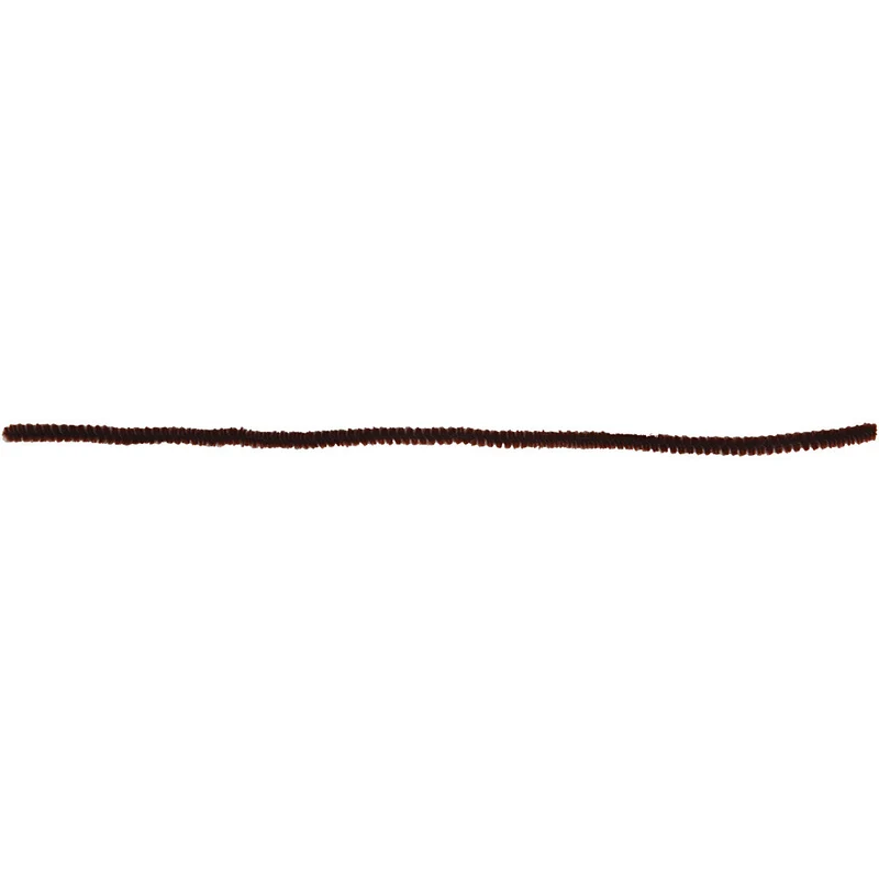 Pfeifenreiniger, L 30 cm, Dicke 6 mm, Braun, 50 Stk/ 1 Pck [HOB-51614]