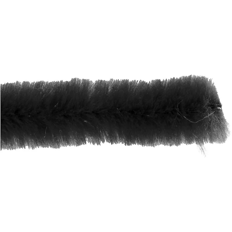 Pfeifenreiniger, L 30 cm, Dicke 9 mm, Schwarz, 25 Stk/ 1 Pck [HOB-51608]