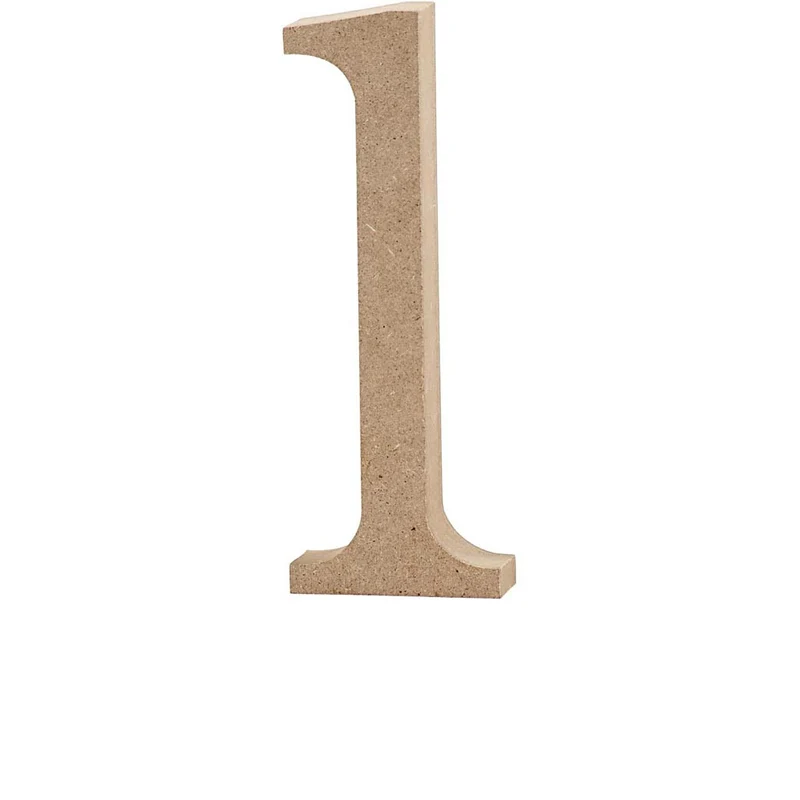 Buchstabe, l, H 12,7 cm, Dicke 2 cm, 1 Stk [HOB-56251]