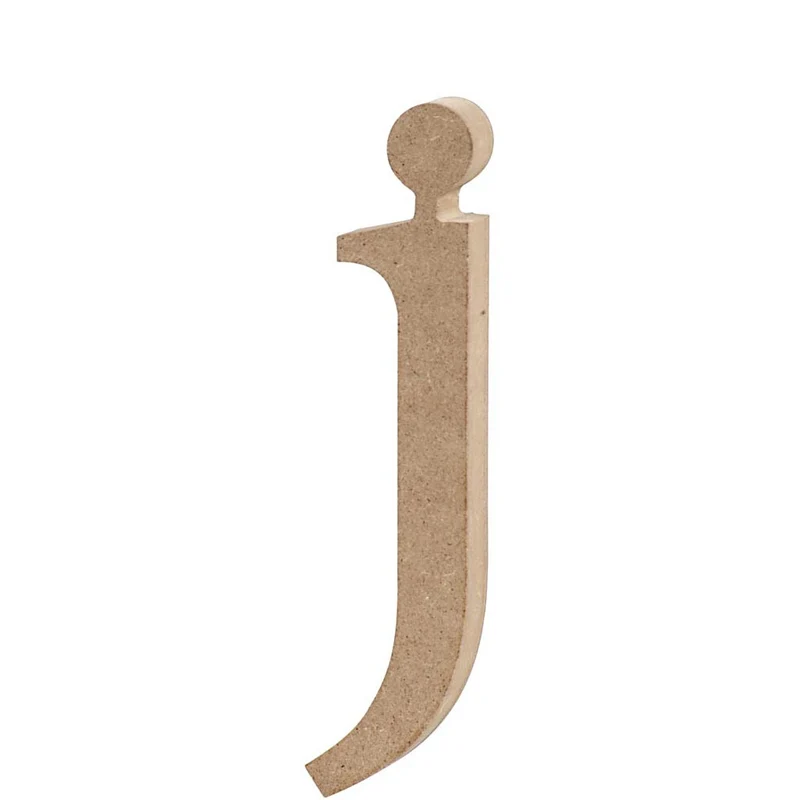 Buchstabe, j, H 15,5 cm, Dicke 2 cm, 1 Stk [HOB-56249]