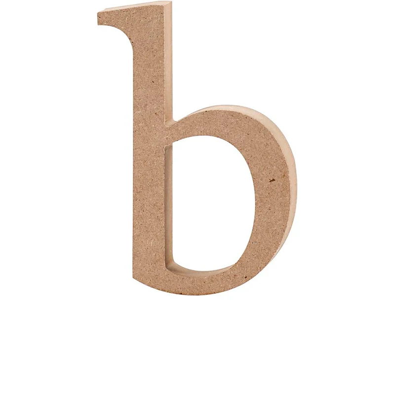 Buchstabe, b, H 13 cm, Dicke 2 cm, 1 Stk [HOB-56241]