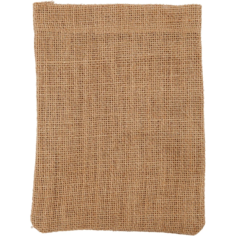 Stoffbeutel, Größe 15x20 cm, 275 g, Braun, 4Stk/ 1 Pck [HOB-499906]