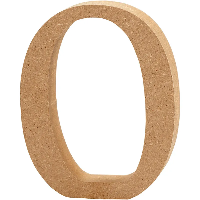 Zahl, 0, H 8 cm, Dicke 1,5 cm, 1 Stk [HOB-56391]