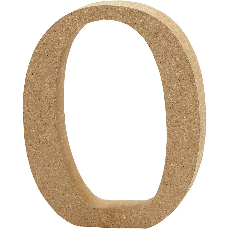 Zahl, 0, H 8 cm, Dicke 1,5 cm, 1 Stk [HOB-56391]