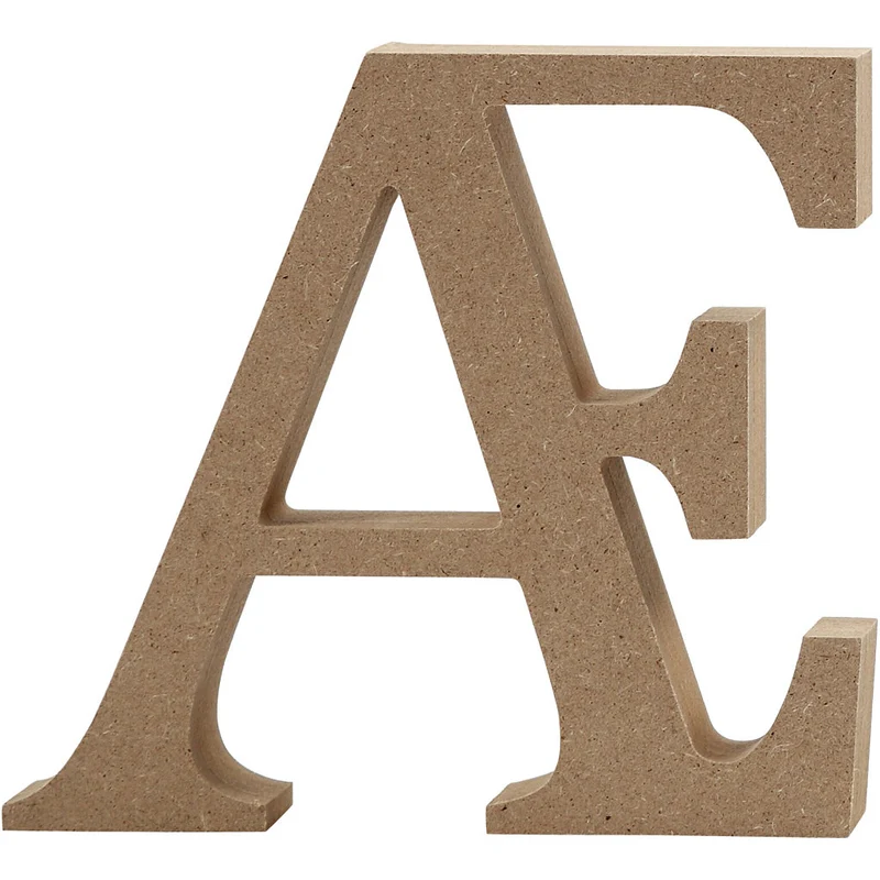 Buchstabe, Ä, H 8 cm, Dicke 1,5 cm, 1 Stk [HOB-56386]
