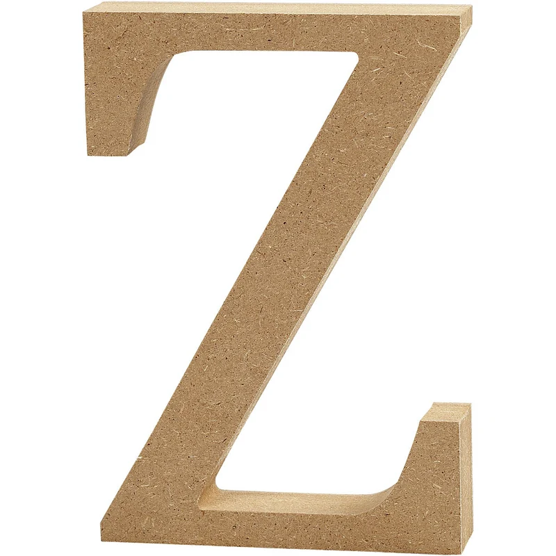 Buchstabe, Z, H 8 cm, Dicke 1,5 cm, 1 Stk [HOB-56385]