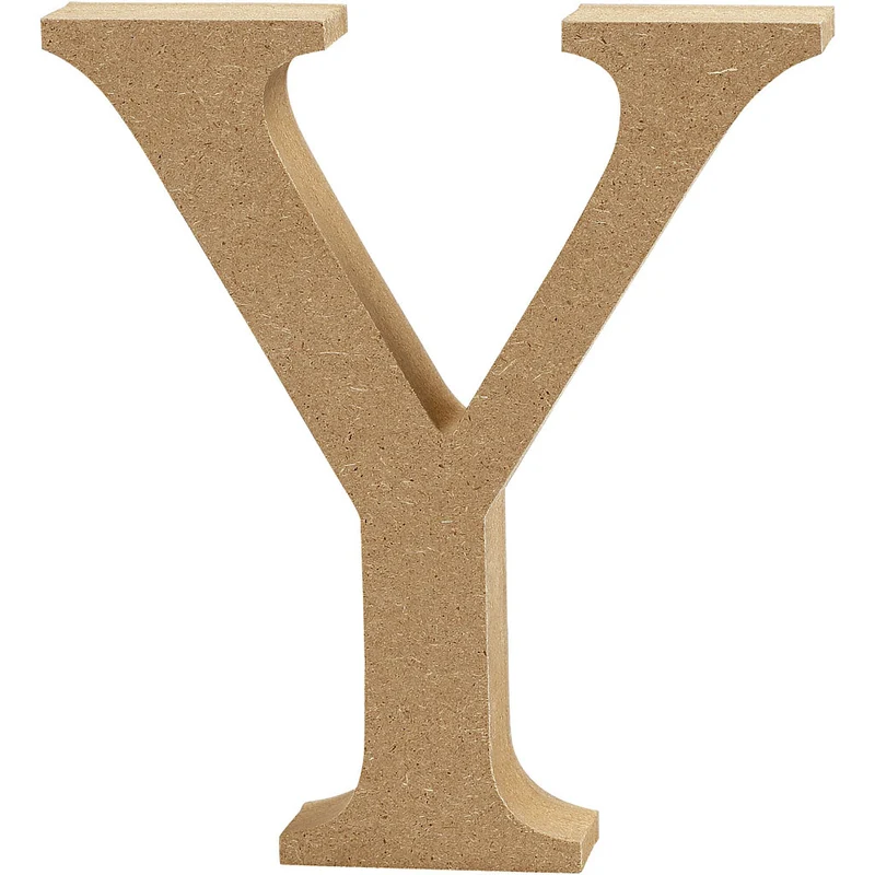 Buchstabe, Y, H 8 cm, Dicke 1,5 cm, 1 Stk [HOB-56384]