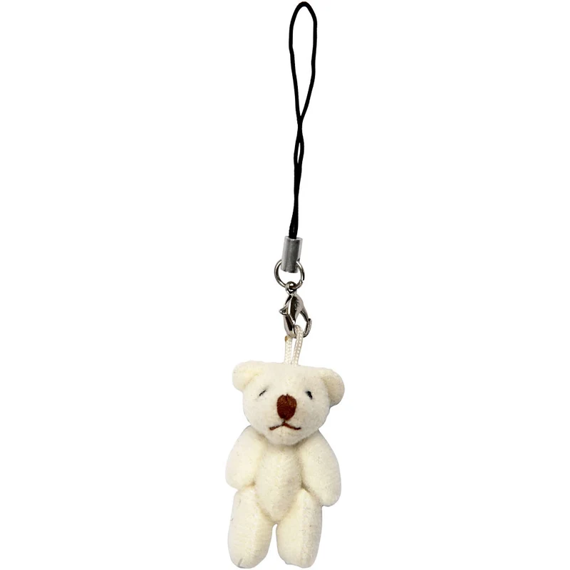 Mini-Teddybären, Größe 4x2,5 cm, 6 Stk/ 1 Pck [HOB-51256]