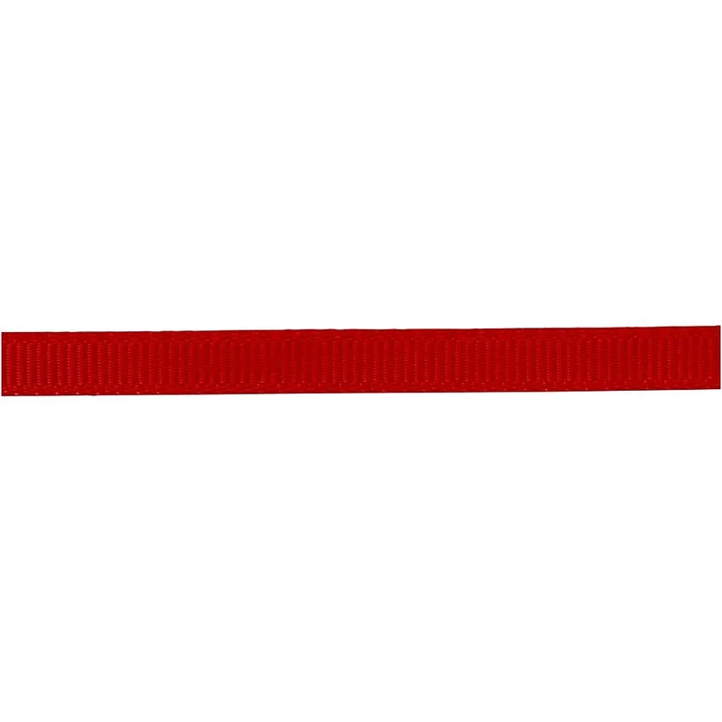 Zierband, B 6 mm, Rot, 15 m/ 1 Rolle [HOB-52482]