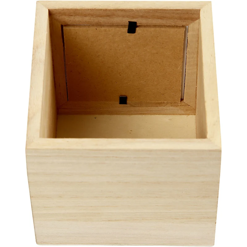 Stiftebehälter, Größe 10x10x10 cm, Lochgröße 6,2x6,2 cm, 1 Stk [HOB-57455]
