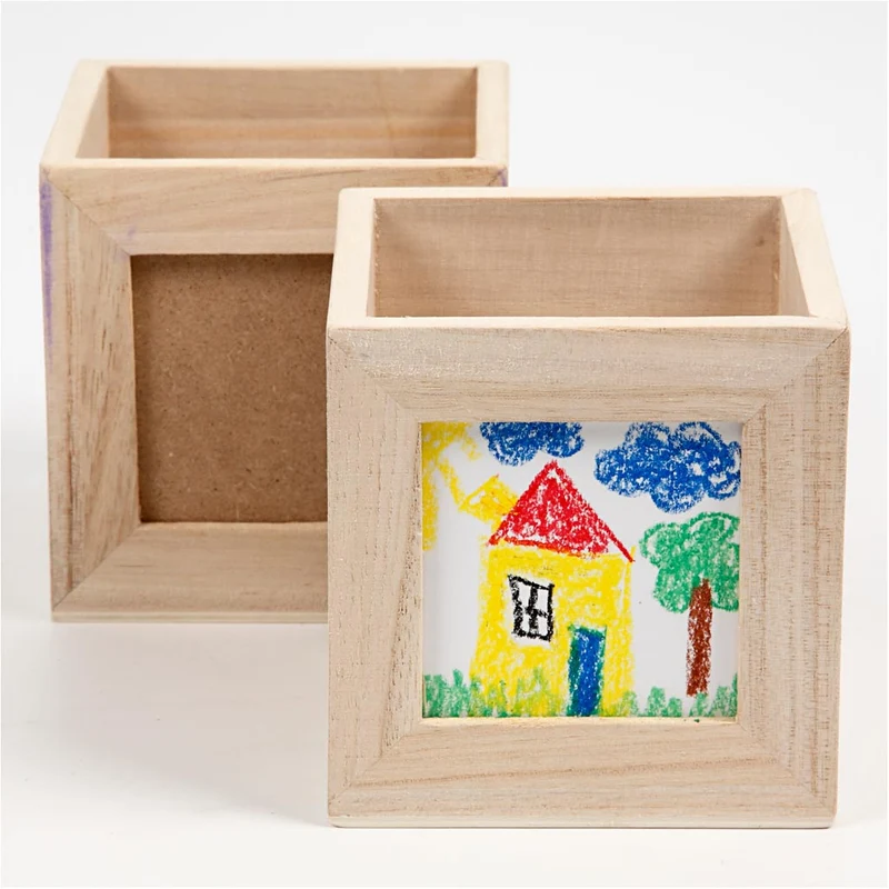 Stiftebehälter, Größe 10x10x10 cm, Lochgröße 6,2x6,2 cm, 1 Stk [HOB-57455]