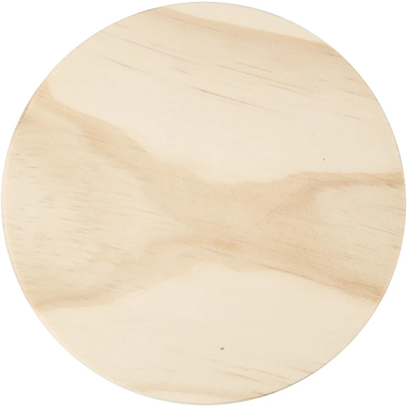 Garderobe, Runde Platte, T 4,5 cm, D 15 cm, 1 Stk [HOB-54407]
