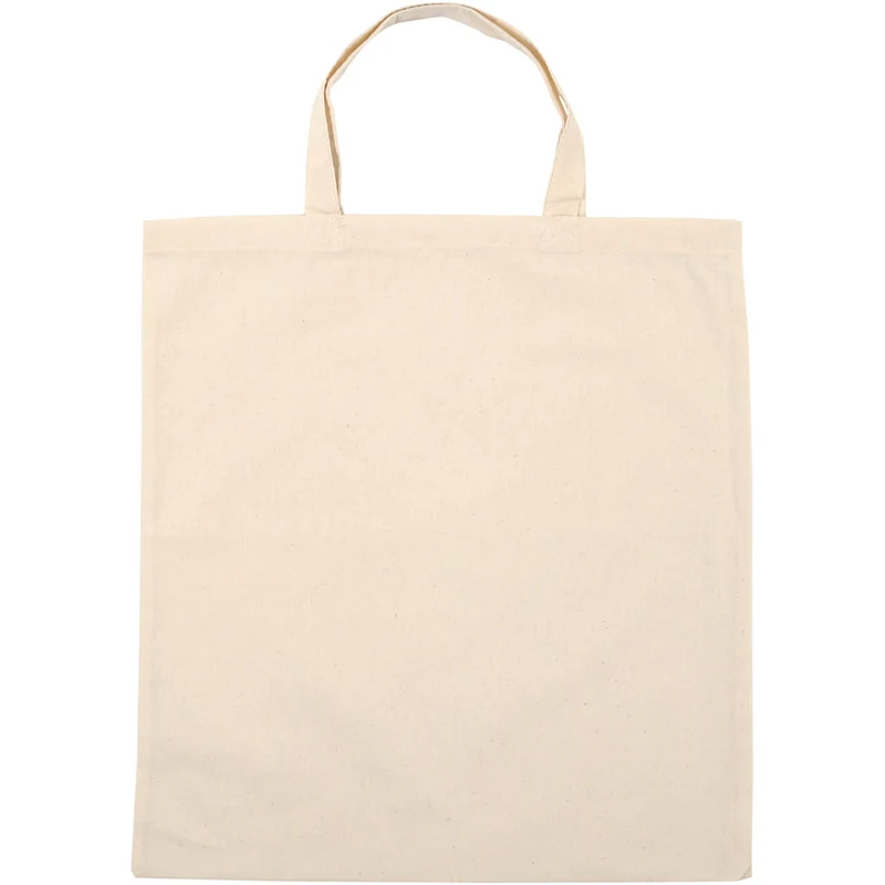 Tragetasche , Größe 38x42 cm, 145 g, Hellnatur, 5 Stk/ 1 Pck [HOB-49905]