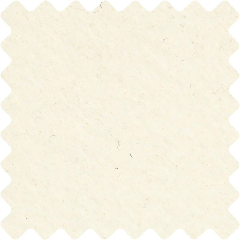 Bastelfilz, Blatt 42x60 cm, Dicke 3 mm, Naturweiß, 1 Bl. [HOB-45231]
