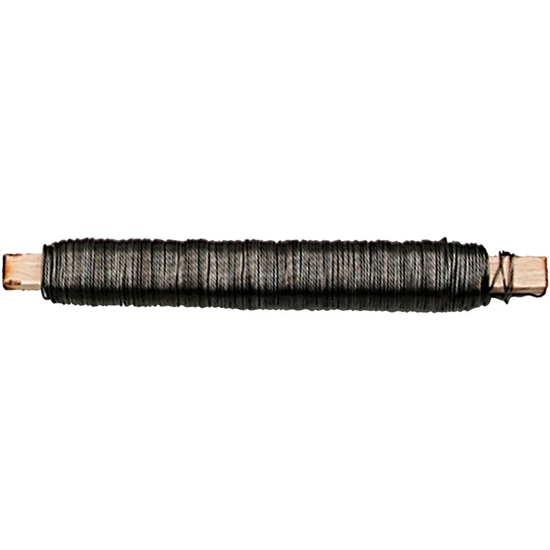 Blumendraht, Dicke 0,5 mm, Schwarz, 10x50 m/ 1 Pck [HOB-51722]
