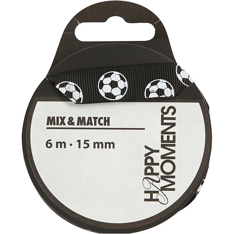 Dekoband, B 15 mm, 6 m/ 1 Rolle [HOB-514391]