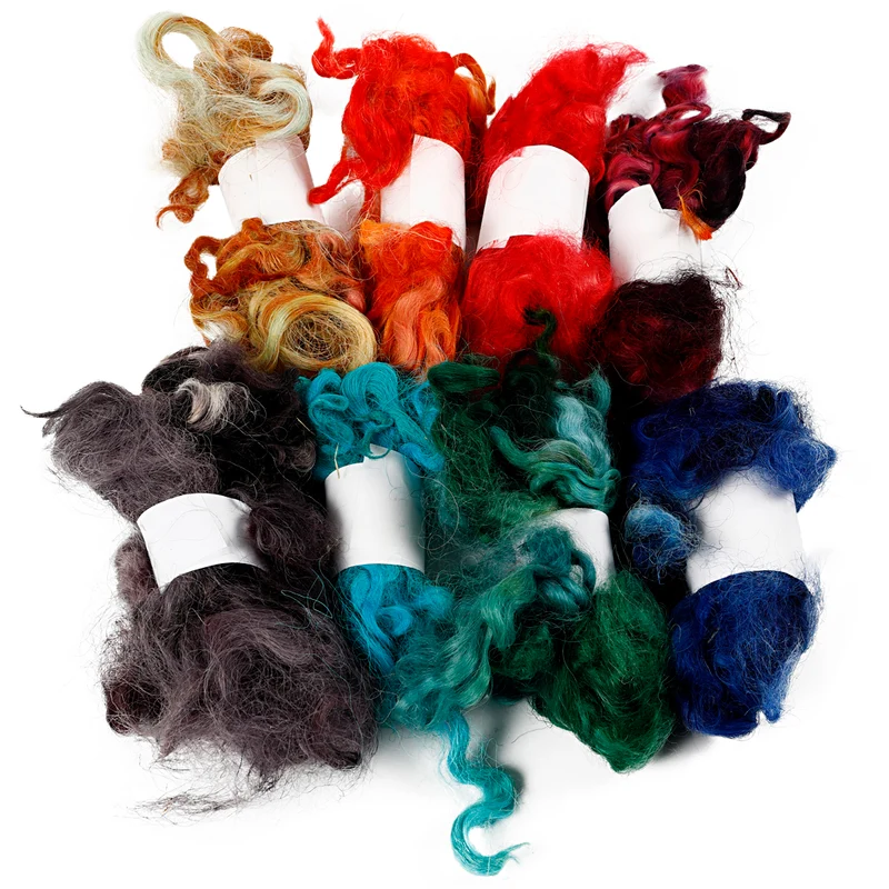 Wolllocken, Sortierte Farben, 8x20 g/ 1 Bündl. [HOB-45108]