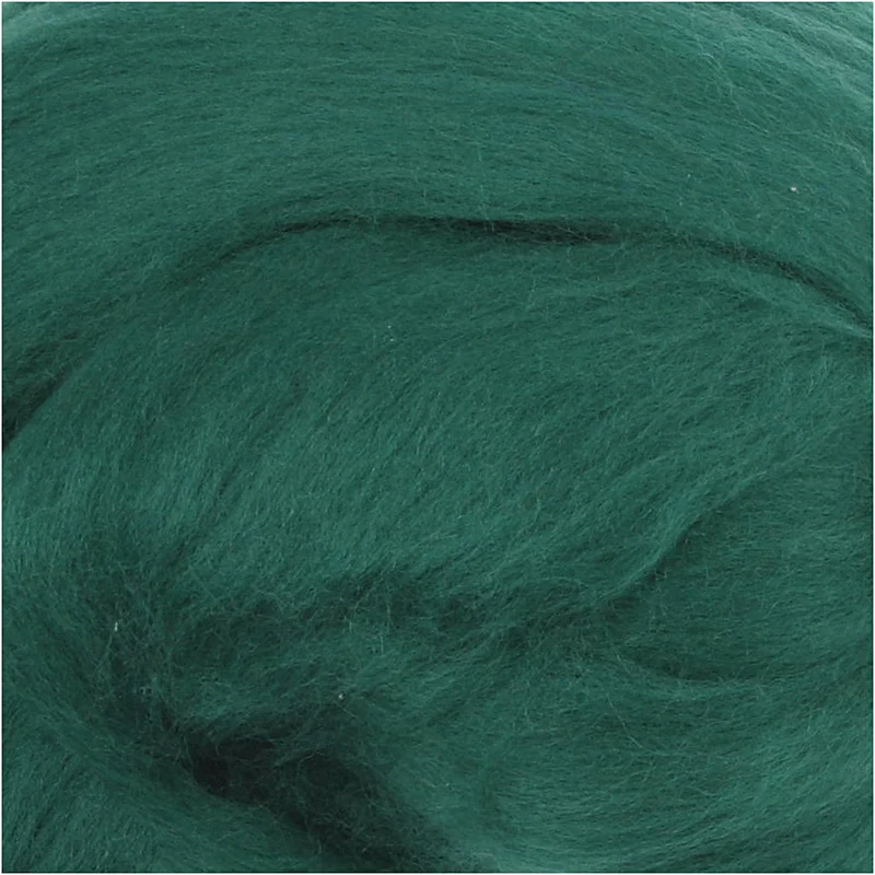Merinowolle, Dicke 21 my, Grün, 100 g/ 1 Pck [HOB-46030]