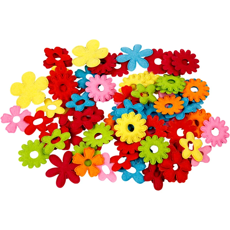 Blumen, Größe 35x45 mm, Dicke 1,2 mm, 135 Stk/ 1 Pck [HOB-45071]