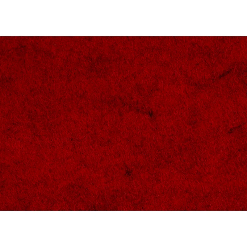 Bastelfilz, A4, Blatt 210x297 mm, Dicke 1,5-2 mm, meliert, Rot, 10 Bl./ 1 Pck [HOB-45523]