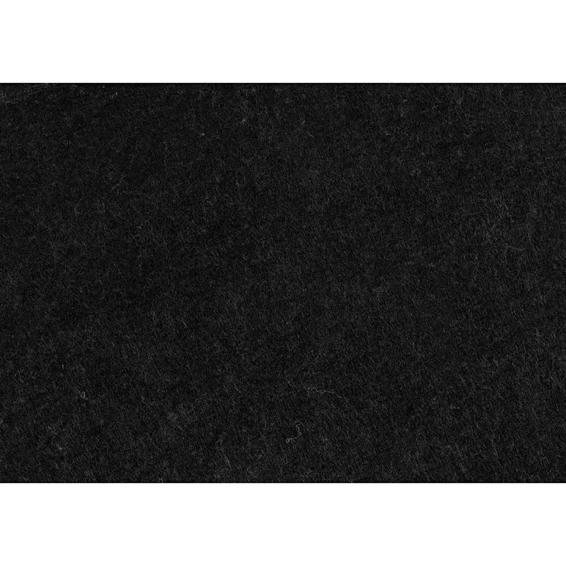 Bastelfilz, A4, Blatt 210x297 mm, Dicke 1,5-2 mm, meliert, Schwarz, 10 Bl./ 1 Pck [HOB-45522]