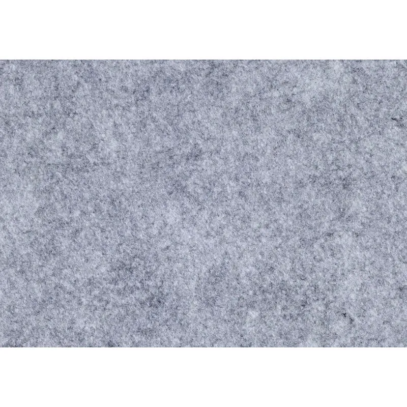 Bastelfilz, A4, Blatt 210x297 mm, Dicke 1,5-2 mm, meliert, Grau, 10 Bl./ 1 Pck [HOB-45521]