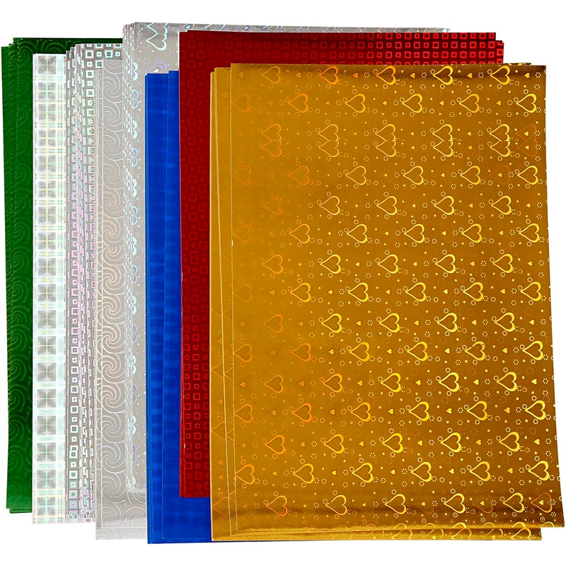 Hologramm-Papier, A4, Blatt 210x297 mm, 120 g, 80 Bl. sort./ 1 Pck [HOB-44947]