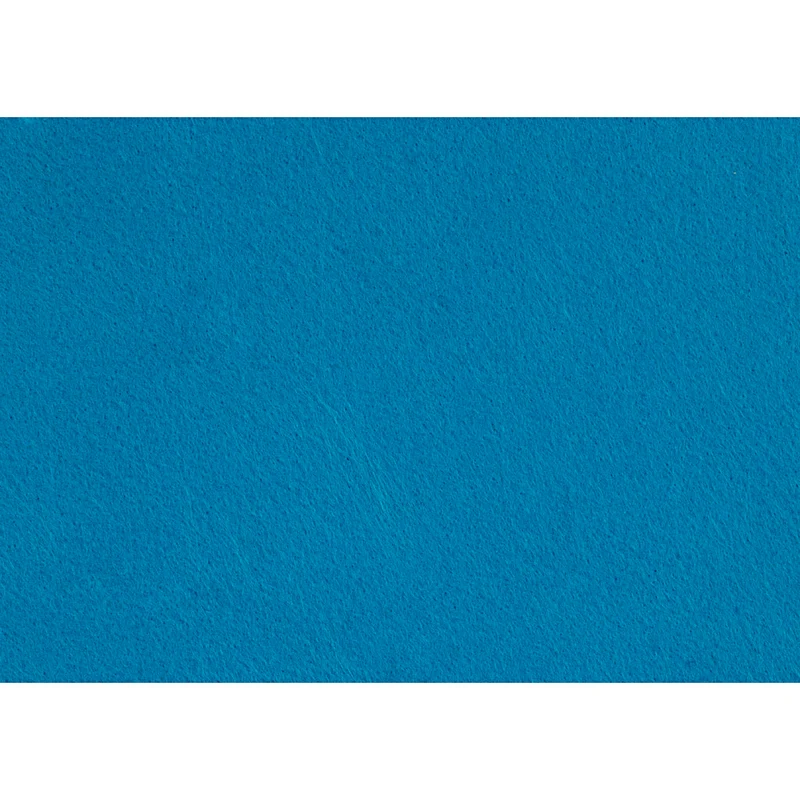 Bastelfilz, A4, Blatt 210x297 mm, Dicke 1,5-2 mm, Türkis, 10 Bl./ 1 Pck [HOB-45513]