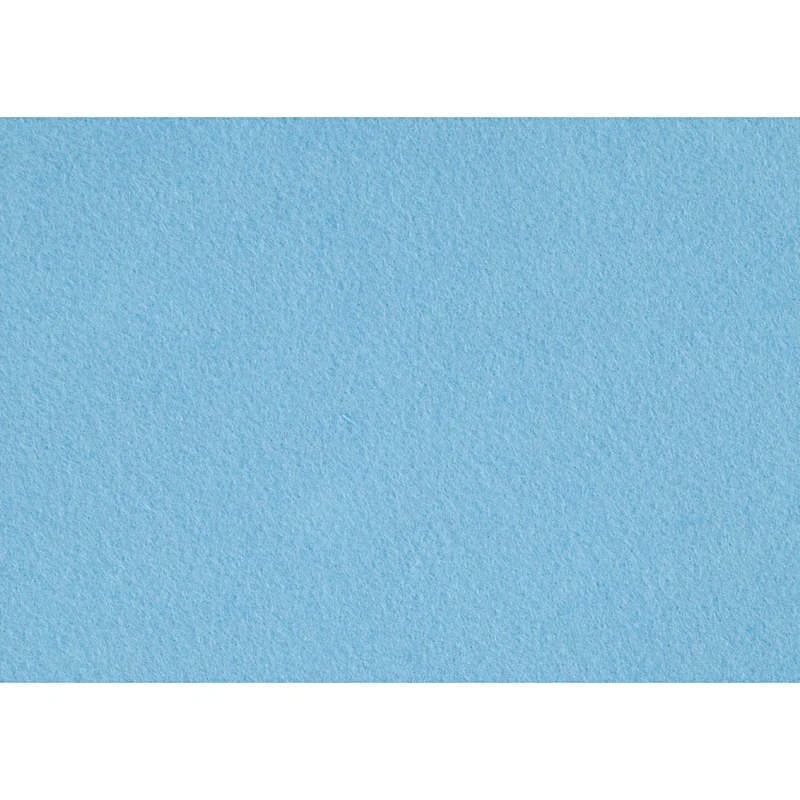 Bastelfilz, A4, Blatt 210x297 mm, Dicke 1,5-2 mm, Hellblau, 10 Bl./ 1 Pck [HOB-45511]