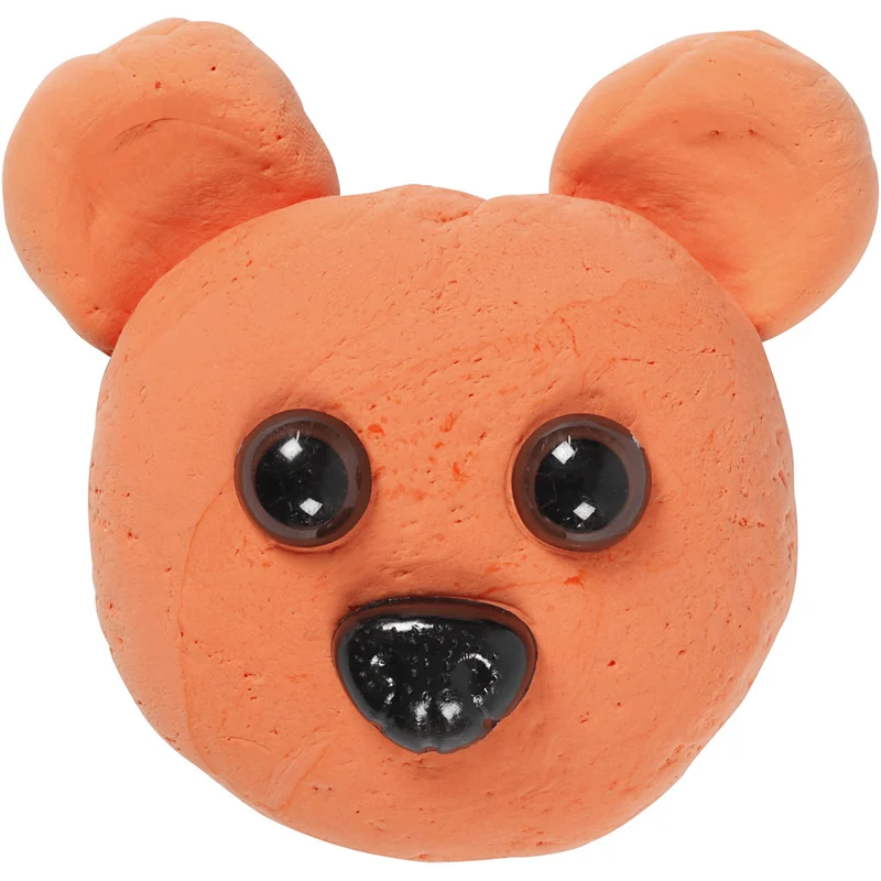 Augen und Nasen für Teddybären, D 10+12,5+15 mm, Größe 15+25 mm, 12 sort./ 1 Pck [HOB-500980]