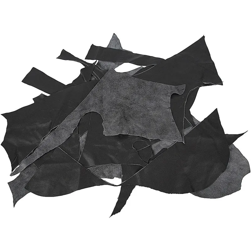Echtleder, Schwarz, 2 kg/ 1 Pck [HOB-44916]