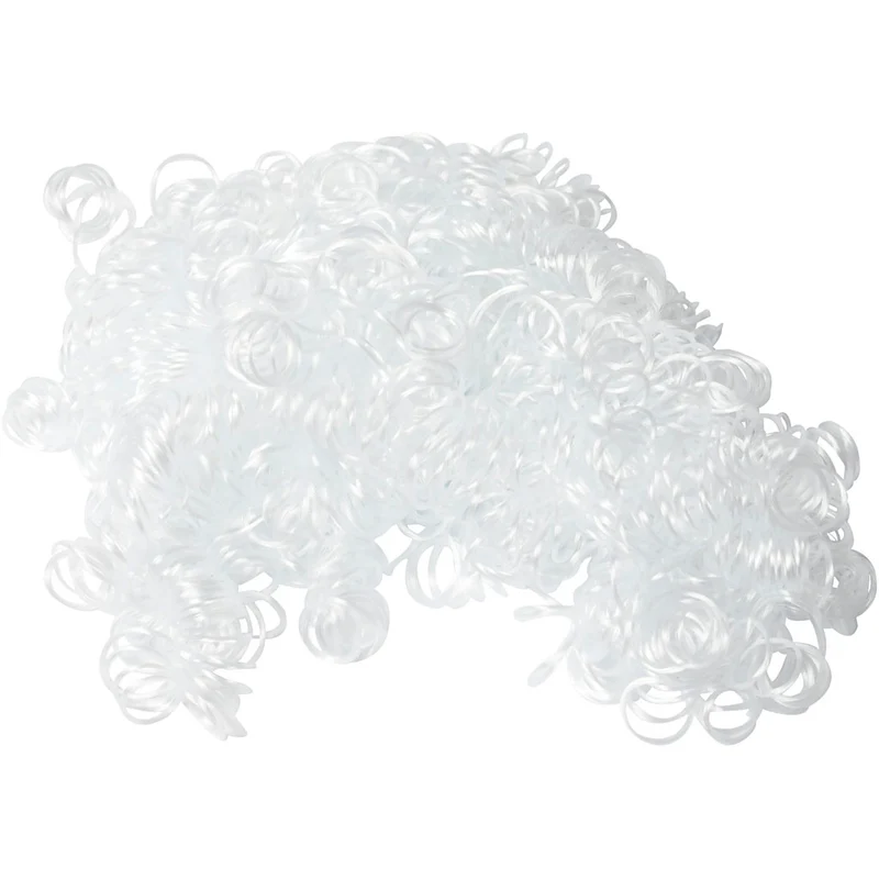 Haarlocken, Weiß, 15 g/ 1 Pck [HOB-50050]