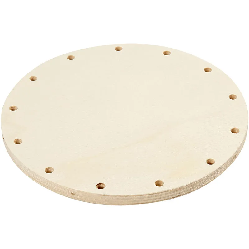 Korbboden-Schablone, D 18 cm, Dicke 10 mm, 1 Stk [HOB-47455]
