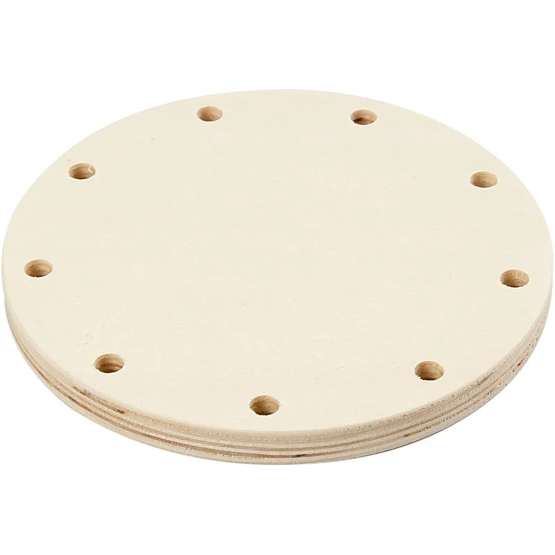 Korbboden-Schablone, D 12 cm, Dicke 10 mm, 1 Stk [HOB-47454]