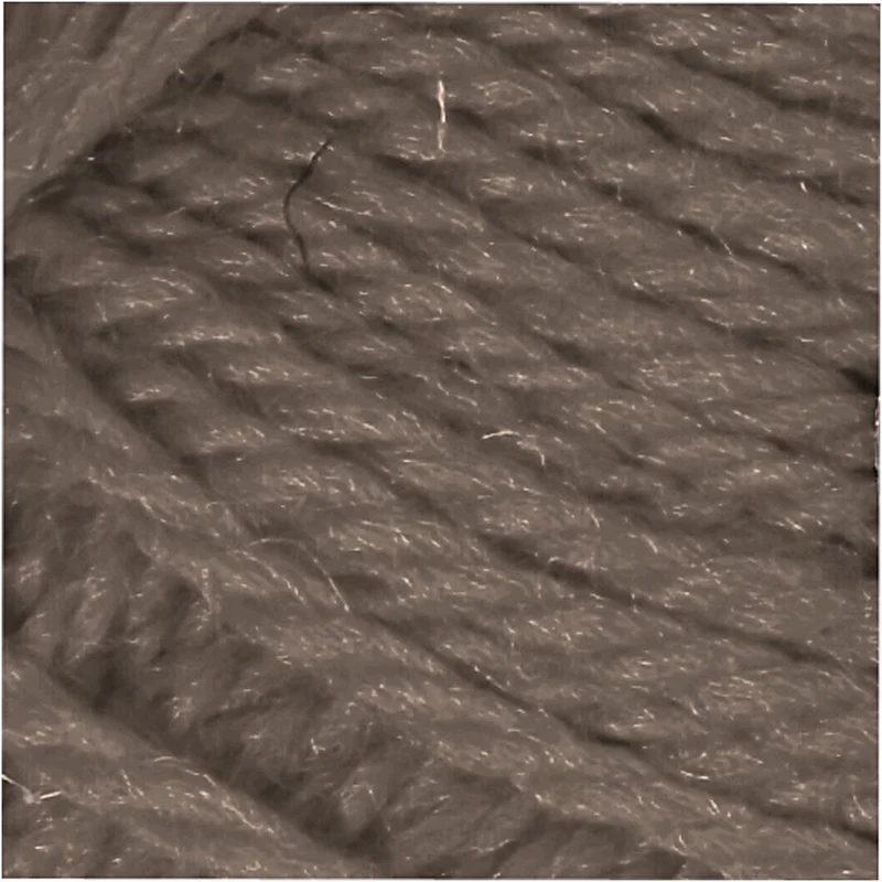 Melbourne Wool Yarn, L 92 M, Graubraun, 50 g/ 1 Knäuel [HOB-44783]