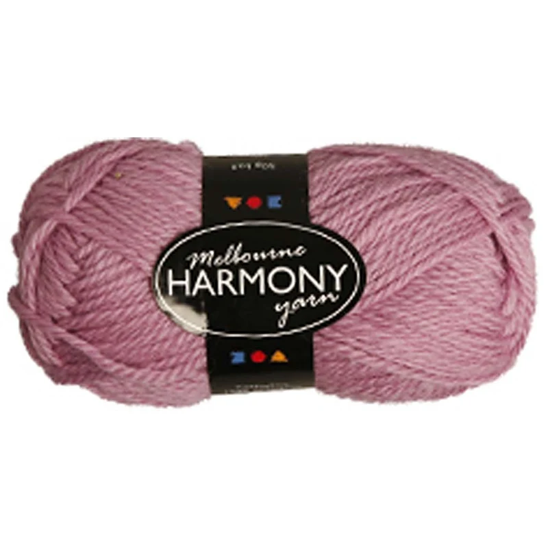 Melbourne Wool Yarn, L 92 M, Rosa, 50 g/ 1 Knäuel [HOB-44713]