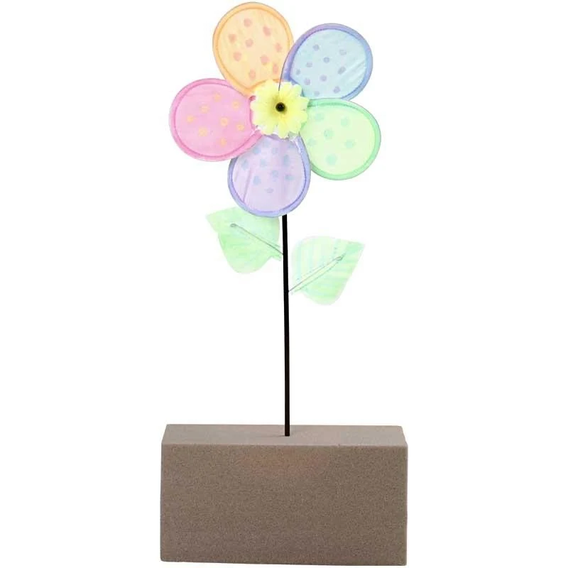 Windrad Blume, D 20 cm, 10 Stk/ 1 Pck [HOB-47420]