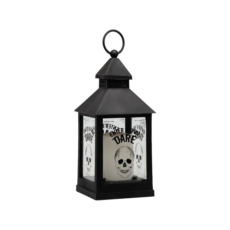 Lantern Black Halloween 27 x 10 cm