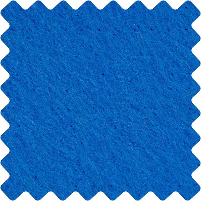 Bastelfilz, Blatt 42x60 cm, Dicke 3 mm, Blau, 1 Bl. [HOB-45237]