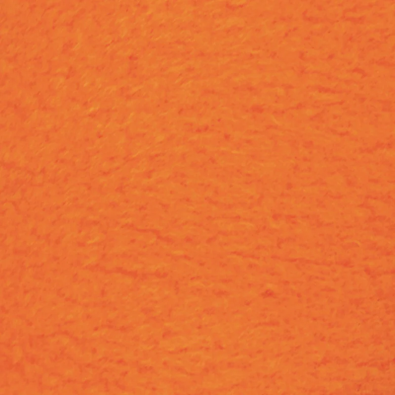 Fleece, L 125 cm, B 150 cm, 200 g, Orange, 1 Stk [HOB-44623]