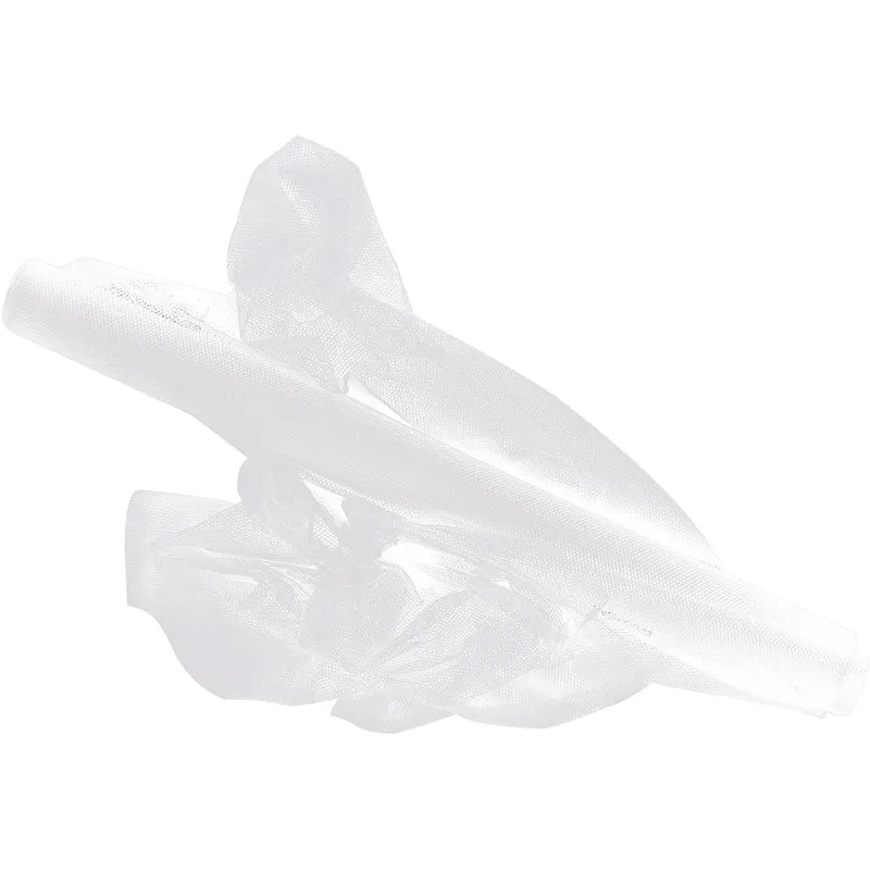 Tüll, B 50 cm, Weiß, 5 m/ 1 Rolle [HOB-44609]