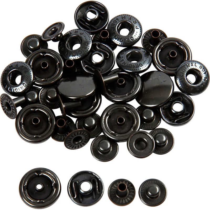 Druckknöpfe - Nachfüllpackung, D 15 mm, 10 Stk/ 1 Pck [HOB-41165]